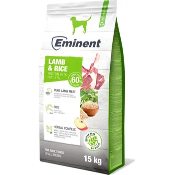 Krmivo pro psa Eminent Dog Lamb & Rice 15 kg