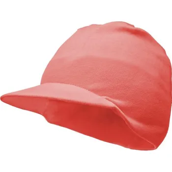 Čepice Pletex Dětská čepice s kšiltem - Korálová | 44-48