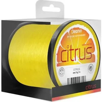 Delphin Vlasec Citrus žlutý - 0,28mm 5,9kg 1200m