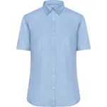 James & Nicholson (Daiber) Dámská košile s krátkým rukávem JN683 - Světle modrá | 3XL