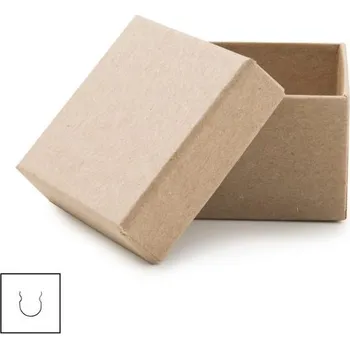 Dárková krabička ECO dárková krabička kraftová 55x55x40mm