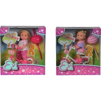 Hračka Panenka Evička na kole