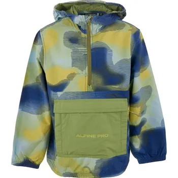 Chlapecké oblečení Dětská vodoodpudivá bunda ALPINE PRO GOZERO aquamarine - 140-146