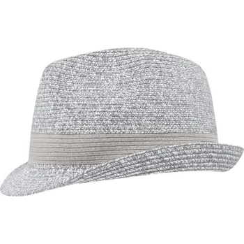 Klobouk Myrtle Beach (Daiber) Melírovaný klobouk MB6700 - Šedý melír | S/M