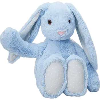 plyšák Plyšový zajíček s květinovým vzorem - Měkká látková hračka, společník na spaní