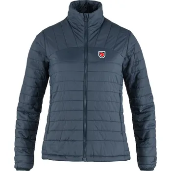 turistická zateplená bunda dámská FJÄLLRÄVEN Expedition X-Lätt Jacket W Navy - S