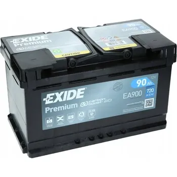 Autobaterie Akumulátor Exide 90 Ah 720 A pravý + EA900