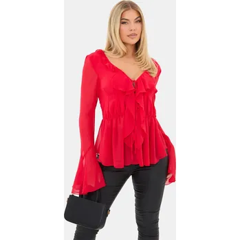 Dámské tričko Tričko I Saw It First Red 1194310 16 (XL)