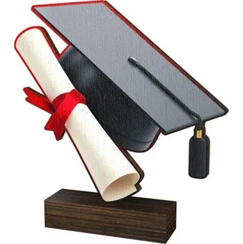 Volný čas Poháry Bauer Dřevěná plaketa WF178 | Studium