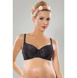 Kojící podprsenka Mame black - černá - 75F