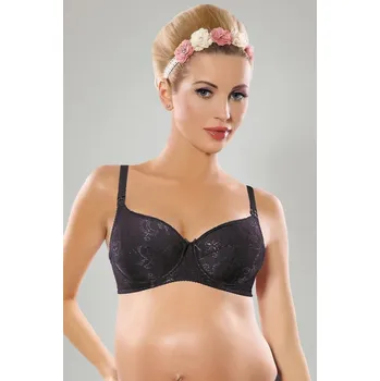 Podprsenka Kojící podprsenka Mame black - černá - 75F