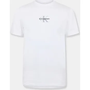 Pánské tričko Tričko Calvin Klein Jeans Brilliant White 1194876 L
