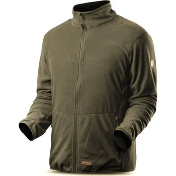 Pánská mikina sportovní mikina pánská TRIMM NEO khaki melange - XXL