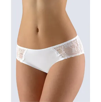 Kalhotky Dámské kalhotky francouzské s krajkou La Femme 2 - bílá - 38/40