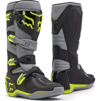 Moto obuv Fox Comp Boot US 10 grey/yellow