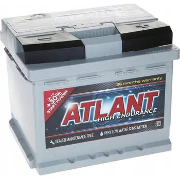 Autobaterie Akumulátor ATLANT 12V 53Ah 500A (EN) P+
