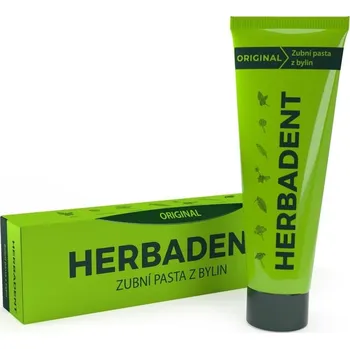 zubní pasta Herbadent Original bylinná zubní pasta s fluoridy