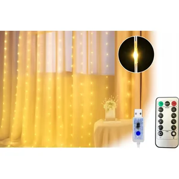 Vánoční dekorace Světelný závěs Ekspand 201 - 300 LED