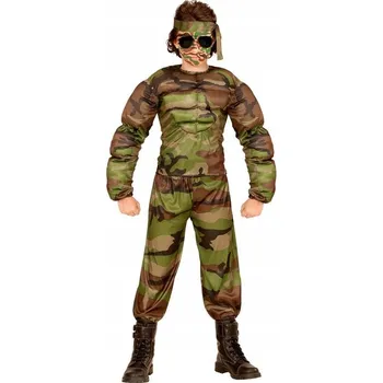 Karnevalový kostým Kostým Voják Widmann vel. nad 158 cm