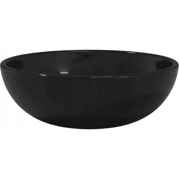 Umyvadlo Umyvadlo na desku z tvrzeného skla, černé, 35 x 12 cm