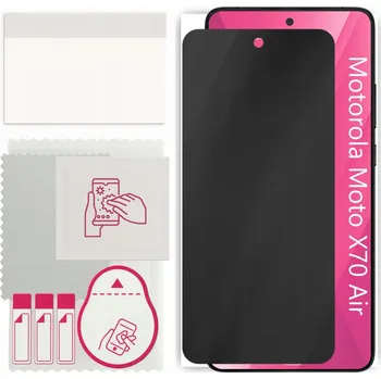 Pouzdro na mobilní telefon Fólie s ochranou soukromí pro Motorola Moto X70 Air, PRIVACY