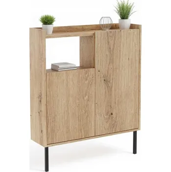 Konferenční stolek Konzolový Stolek Meblano dub artisan přírodní 70 x 98 x 20 cm