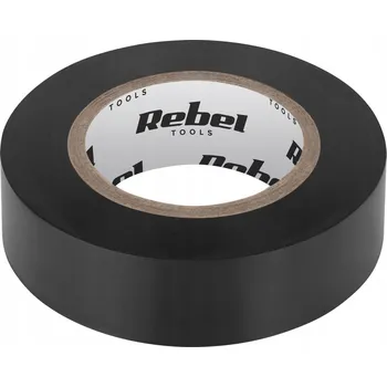Izolační páska Izolační páska REBEL (0,13 mm x 19 mm x 10 yd) černá