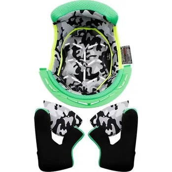 Helma na motorku LS2 Helmets LS2 LINER MX437 EVO GREEN - XL