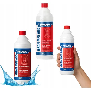 Prostředek TENZI na Odvápnění Kávovaru 1L [Gran MFS AGD] Účinný a Trvanlivý