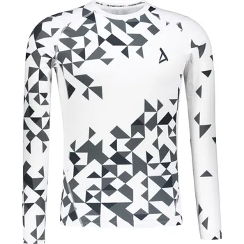 Pánské funkční kompresní triko premium ALTISPORT VOJ/ALM108TR03 BÍLÁ S