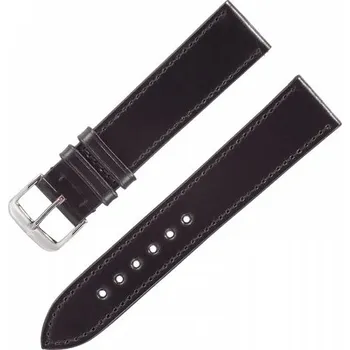 Řemínek na hodinky Řemínek Laco Cordovan černý + 5 let záruka a dárek ZDARMA