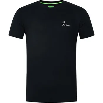 Rybářské oblečení Korda Triko Minimal Tee Black - XXL