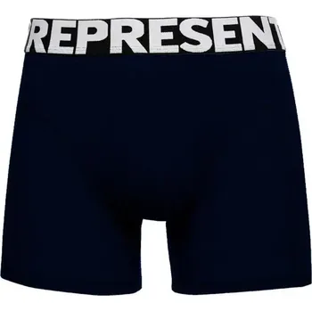 Boxerky Pánské boxerky s vytkávanou gumou REPRESENT SPORT NAVY - L