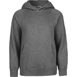 Neutral Dětská mikina s kapucí z organické Fairtrade bavlny - Tmavý melír | 152/158