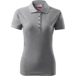MALFINI Dámská polokošile Reserve - Tmavě šedý melír | L