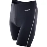 SPIRO Pánské sportovní šortky BodyFit - Černá | M/L