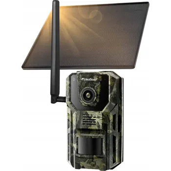 Bezpečnostní kamera EXTERNÍ SOLÁRNÍ KAMERA OTOČNÁ FOTOPAST GSM 4G LTE SIM 2K 3MPx