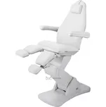 Pedikérské/podologické křeslo elektrické BARON E3 - bílá, PVC v lékařské kvalitě