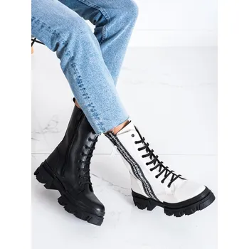 Dámská zimní obuv Glany z eko kůže love - 36