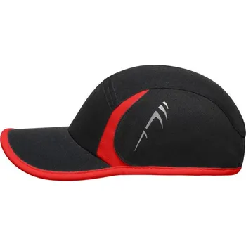 Kšiltovka Myrtle Beach (Daiber) Běžecká kšiltovka MB6544 - Černá / červená | uni