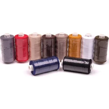 Nit SADA Nitě JEANS tex 30x3 návin 200m - 10 KUSŮ - mix barev