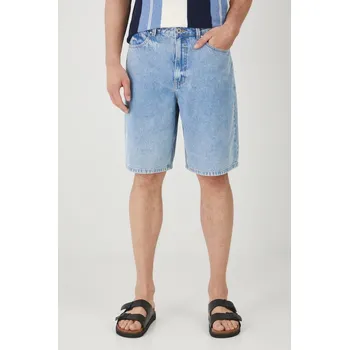 Bavlněné šortky Medicine pánské, modrá barva RS25.SZM703 50J, vel. 36