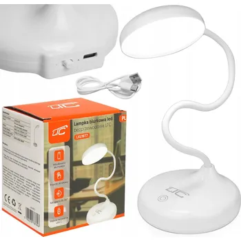 Lampička Stolní lampička LTC HOME bílá, výkon až 7 W