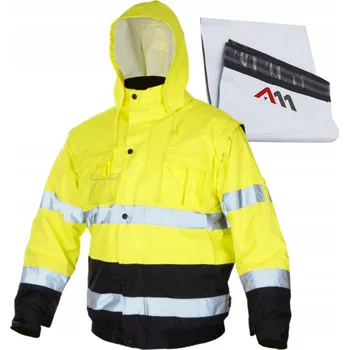 Moto bunda Bunda ART.MAS KURTKA FLASH SHORT-B YELLOW velikost 3XL