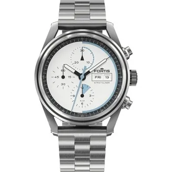 Hodinky Fortis Stratoliner S-41 White Dust F2340006 + 5 let záruka a dárek ZDARMA