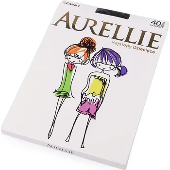 Dámské punčochy Dětské / dívčí punčocháče 40den jednobarevné - 4 (98/104) černá