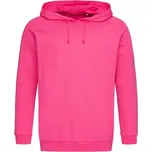 Stedman Lehká bavlněná mikina s kapucí - Růžová | XS