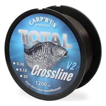 Carp ´R´ Us Vlasec Total Crossline V2 Brown - 0,40mm 13,6kg 1000m