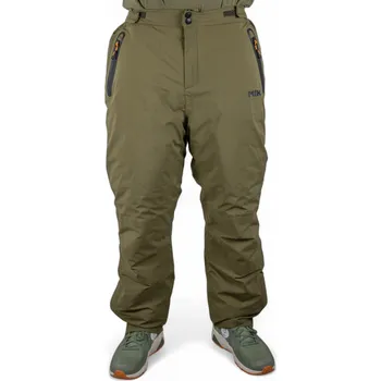 Pánské kalhoty Mikbaits funkční oblečení - Zateplené kalhoty Thermo exclusive zelené VELIKOST: XXL