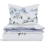 MK Lůžkoviny Vánoční bavlněné povlečení Renforcé - Hory 233602358